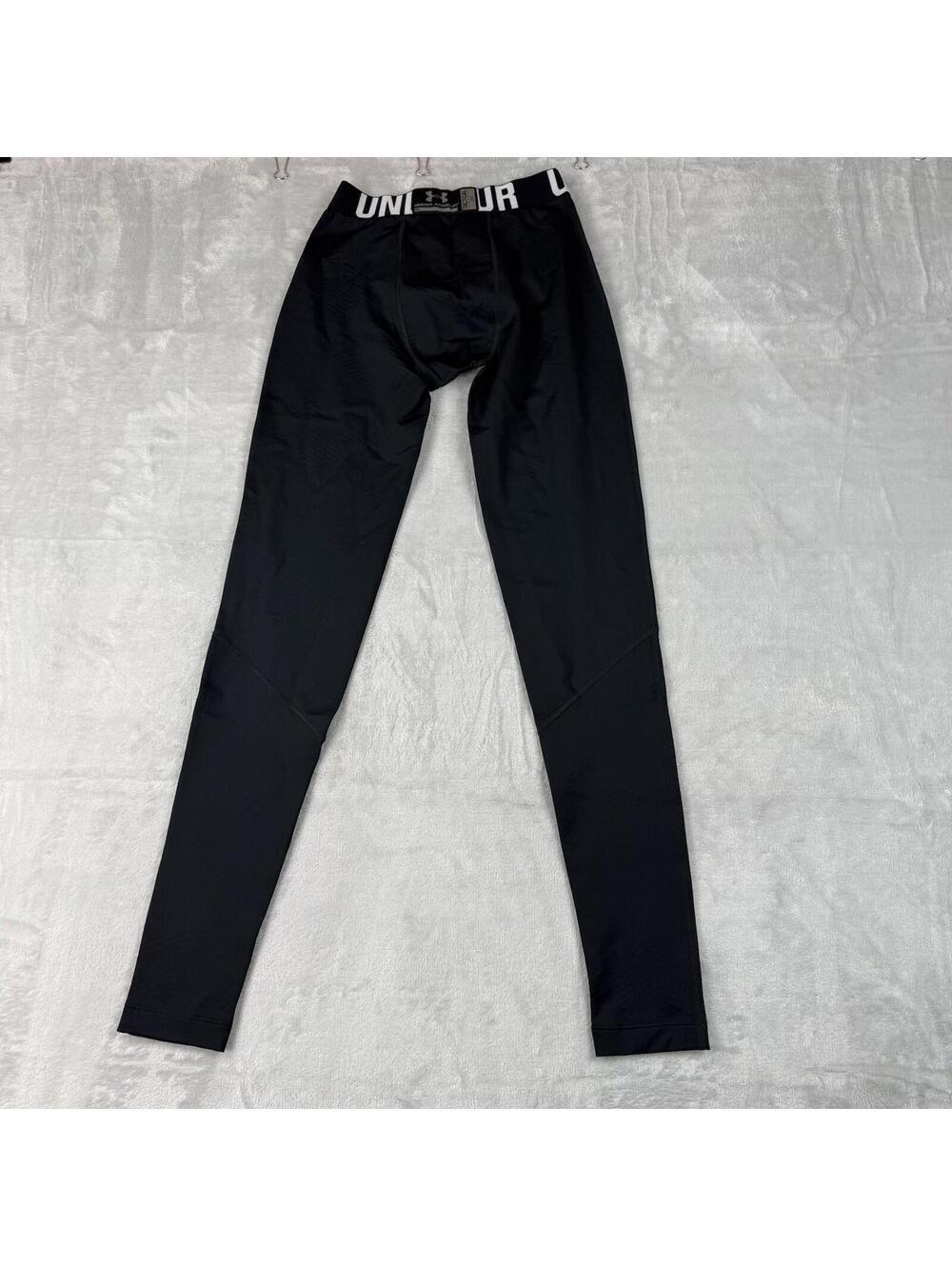 NWT Under Armour INFRARED Compression Pants Men S Fitted Coldgear Warm Sporty - Picture 2 of 10